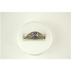 ANTIQUE Style Ring AMETHYST .50 CTS! #1239921
