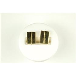 Antique 14k  Gold EARRINGS Circa 1950 #1239937