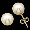 Image 1 : 14k Earrings 7.00MM CULTURED PEARL #1239957