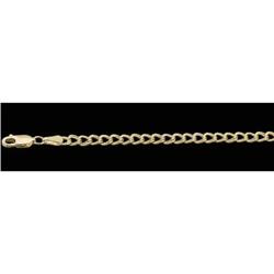 14k  GOLD CHARM  Bracelet 7 inches #1239966