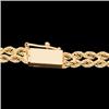 Image 1 : 14k SOLID GOLD Rope  BRACELET  7 in Long #1239969