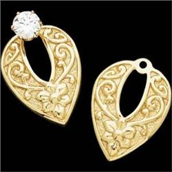 14k Yellow Gold EARRING JACKETS #1239980