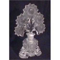 Sunflower Pressed Glass 8in. Perfume Bottle #1240064