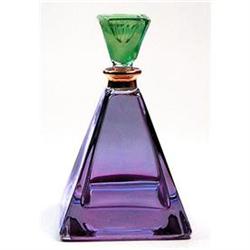 Amethyst Color Art Deco Perfume Bottle #1240124