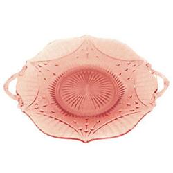 Lancaster Dart Pink Depression Glass Tray #1240152