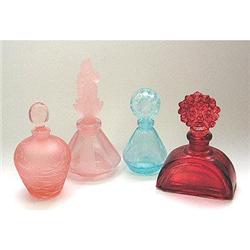 Lot of Four (4) Vintage Perfume Bottles #1240352
