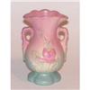 Image 1 : Hull Magnolia Matte Two Handled Vase #1240359