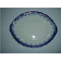 Flow Blue Limoges China  Company Platter #1240371