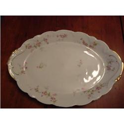 Theodore Haviland 14" Platter in Rose Pattern #1240373