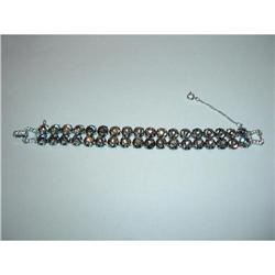 Weiss  Bracelet /Smokey Rhinestones #1240376