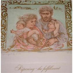 The Family Suite 4  litho's  by Edna Hibel #1240386