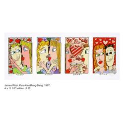 Kiss Kiss Bang Bang    3D pop art by James #1240396