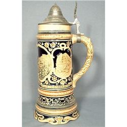 Antique French Faience Vase, 19th century  #1240401