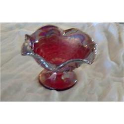 Vintage 1950s Imperial Carnival Glass Ruffled #1240438