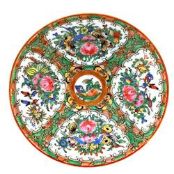 5 Old Chinese Export Rose Medallion Plate Mk #1240506