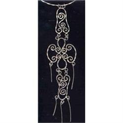 Necklace Hammered Larin Neckwire Pendant Free #1240542