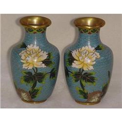 Cloisonné Vases  #1240677
