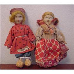 Doll Coth Russian Soviet Union Foreign 4"  #1240766