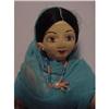 Image 1 : Doll India Woman Cloth Painted Face #1240805