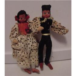 Doll Cloth Dancers Foreign  #1240806
