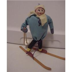 Doll Cloth Skiier Made in Japan  #1240809