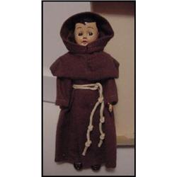 Doll Franciscan Friar  1950s  Religious Order #1240851