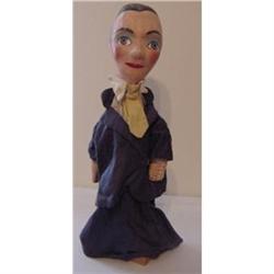 Doll WPA  Puppet Man in Suit Papier Mache PA #1240889