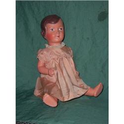 Vintage  early-plastic doll #1240908