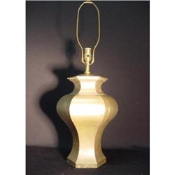 Big brass table lamp  #1240920