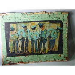 OUTSIDER  ART - made from  BERKLEY CA. LANDFILL#1240931