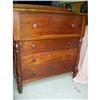 Image 1 : Antique Ohio Cherry Chest of Drawers Handmade #1240941