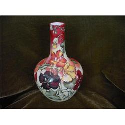 French Limoges Art Nouveau Hp Vase #1264006