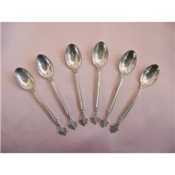 Georg Jensen "Acanthus" Demitasse Spoons #1264011