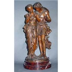 French statuettes bronze lovers #1264019