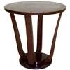 Antique French Art Deco Bentwood Side Table #1291143