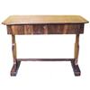 Antique Empire or Biedermeier Walnut Desk #1291147