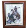 Image 1 : HOLESCH Bucking Bronco Rodeo Painting #1291232