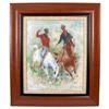 Image 1 : HOLESCH American Rodeo Horses Painting #1291235