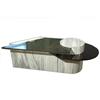 Image 1 : DAKOTA JACKSON Marble Flag Cocktail Table #1291305