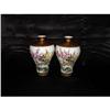 Image 1 : A PAIR OF POLYCHROME BALUSTER VASES - QIANLONG #1291356