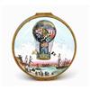 Image 1 : Halcyon Days Bilston Enamels Box Balloon  #1291589