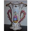 Image 1 : Old Paris porcelain vase with bleeding heart #1291781