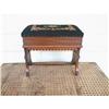 Image 1 : Victorian Needlepoint Stool #1298523