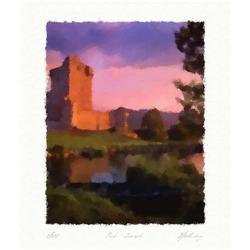 Lithograph "Pink Sunset" by Livitin In. #1298646