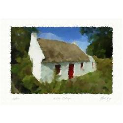 Lithograph  White Cottage  by Livitin In. #1298650