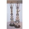 Image 1 : Deco lamps, pair (modern retro lucite) #1298741