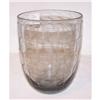 Image 1 : Etched Glass vase/container (retro vintage) #1298760