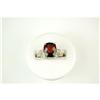 Image 1 : ANTIQUE Style RING GARNET 5 CARATS! FILIGREE #1298976