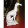 Image 1 : Ethan Allen Large Greyhound/Whippet Sitting Dog#1299472