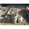 Image 2 : PALLET WITH 2 PROPANE TANKS & 2 GAS WEED EATERS
